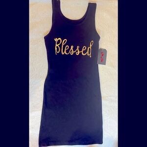 🛍 On Fire Blessed Super cute ✨Sleeveless Tank Top Size: 10 (M)